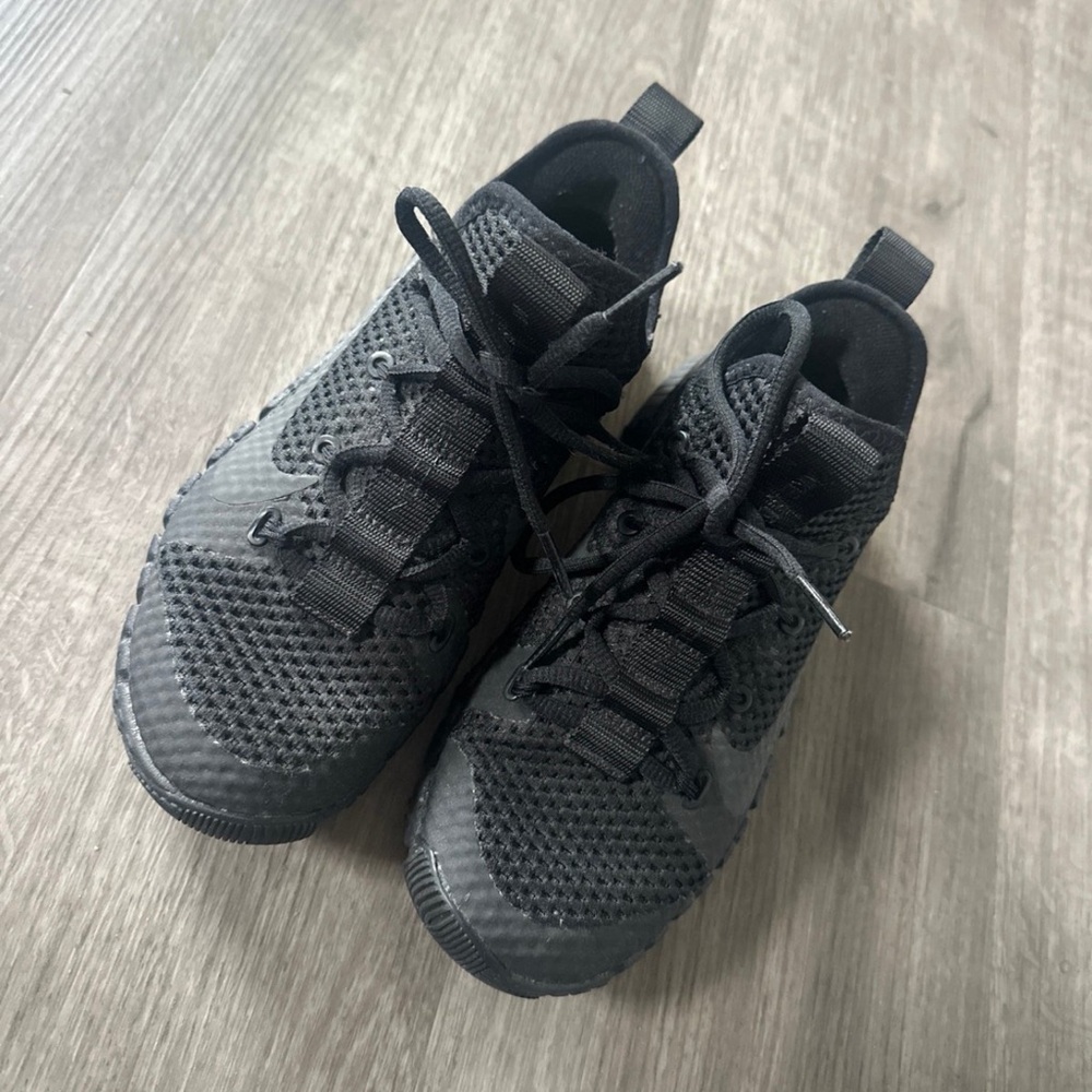 Nike Free Metcon 3 Triple Black Training Shoes Men's Size 5/Women’s 6.5